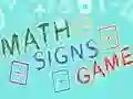 Gra Gra Znaków Matematycznych w Internecie