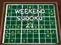 Gra Sudoku na weekend 21 w Internecie Gra Sudoku na weekend 21 w Internecie