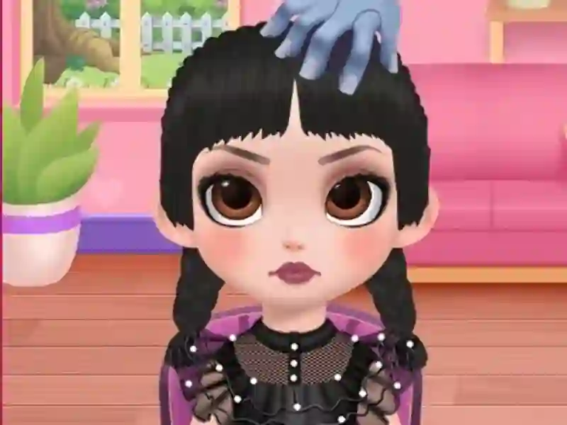 Gra Fryzjer i strój dla dziewczyny w Internecie