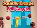 Gra Ucieczka Kałamarnicy: Fall Guy 3D w Internecie