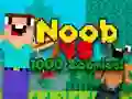 Gra Noob kontra 1000 zombie w Internecie