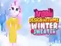 Gra Angela Zaprojektuj Ze Mną: Zimowy Sweter w Internecie