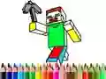 Gra Powrót do szkoły: Kolorowanie Minecraft w Internecie