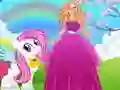 Gra Barbie i Poni Zakładanie Ubrań w Internecie