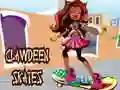 Gra Clawdeen jeździ na łyżwach w Internecie Gra Clawdeen jeździ na łyżwach w Internecie