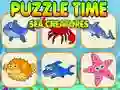 Gra Puzzle Czas Morskie Stworzenia w Internecie