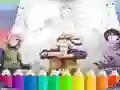 Gra Książka do kolorowania Naruto Shippuden w Internecie