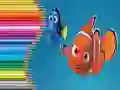 Gra Książka do kolorowania dla Gdzie jest Nemo w Internecie Gra Książka do kolorowania dla Gdzie jest Nemo w Internecie