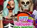 Gra BFF Malowanie Twarzy na Halloween w Internecie