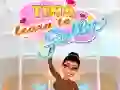 Gra Tina uczy się baletu w Internecie