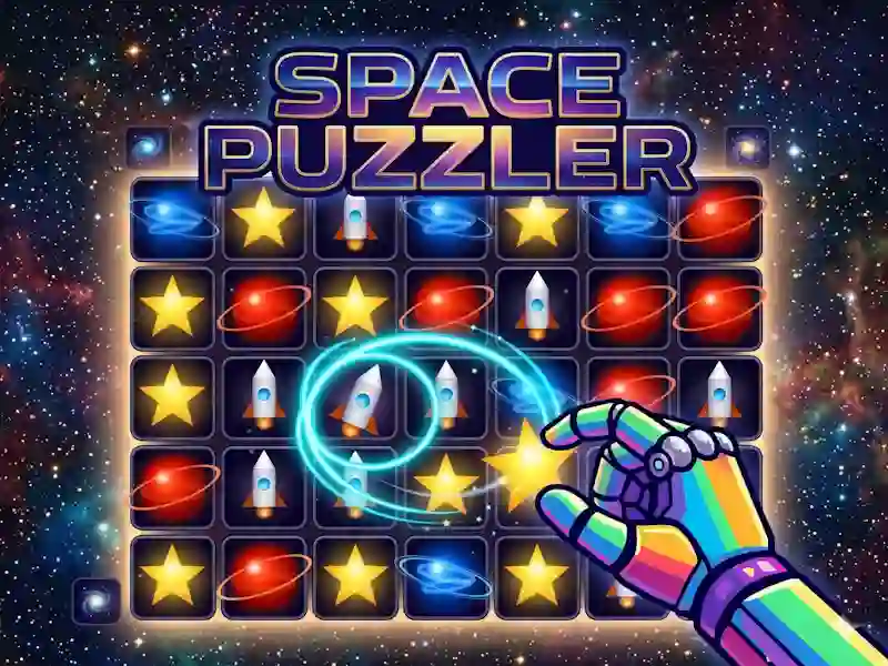 Gra Space Puzzler w Internecie