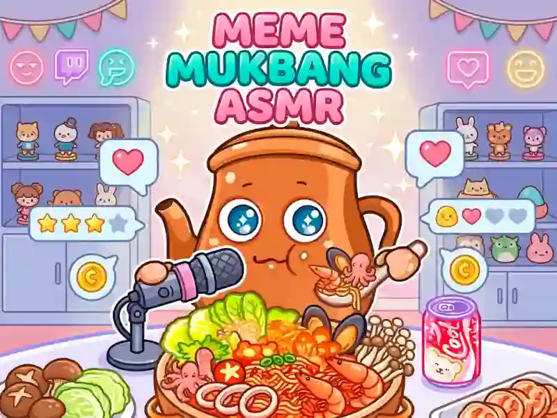 Gra Meme Mukbang ASMR Game w Internecie