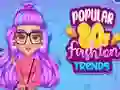 Gra Popularne trendy mody lat 80-tych w Internecie