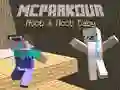 Gra MCParkour Noob i Noob Dziecko w Internecie