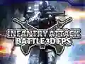 Gra Atak Piechoty Bitwa 3D FPS w Internecie