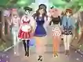 Gra Sukienka Anime w Szkole w Internecie