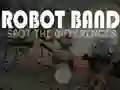 Gra Robot Zespół Znajdź różnice w Internecie
