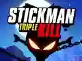 Gra Stickman Potrójne Zabicie w Internecie