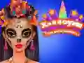 Gra Trendy Makijażu na Halloween w Internecie
