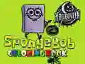 Gra SpobgeBob Książka do Kolorowania na Halloween w Internecie