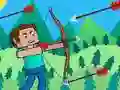Gra Atak Potworów Noob Łucznika w Internecie