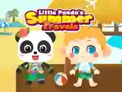 Gra Mały Panda Letnie Podróże w Internecie