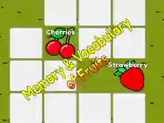 Gra Pamięć i słownictwo owoców w Internecie Gra Pamięć i słownictwo owoców w Internecie