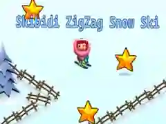 Gra Skibidi ZigZag Narciarstwo na Śniegu w Internecie