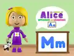 Gra Świat Alicji Duże i Małe Litery w Internecie