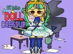 Gra DIY Ubrania dla Lalki Anime w Internecie Gra DIY Ubrania dla Lalki Anime w Internecie