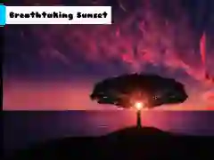 Gra Zapierający dech w piersiach zachód słońca w Internecie