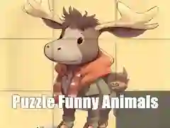 Gra Puzzle Zabawne Zwierzęta w Internecie Gra Puzzle Zabawne Zwierzęta w Internecie