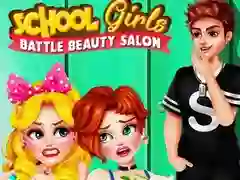 Gra Salon piękności wojny szkolnych dziewcząt w Internecie Gra Salon piękności wojny szkolnych dziewcząt w Internecie