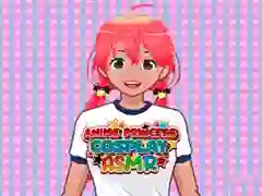 Gra Anime Księżniczka Cosplay ASMR w Internecie