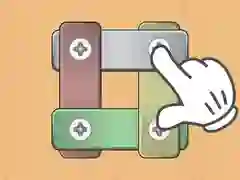 Gra Zagadka z nakrętkami i śrubami w Internecie