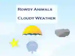 Gra Rozwścieczone Zwierzęta Pochmurna Pogoda w Internecie Gra Rozwścieczone Zwierzęta Pochmurna Pogoda w Internecie