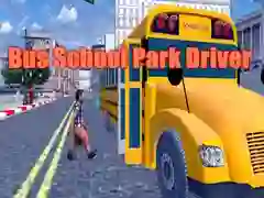 Gra Kierowca autobusu szkolnego w parku w Internecie