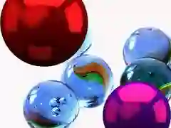 Gra Kolorowe Piłki Świecą w Ciemności w Internecie