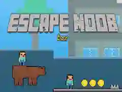 Gra Ucieczka przed Noob Niedźwiedziem w Internecie