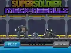 Gra Super Żołnierz Atak Mecha w Internecie