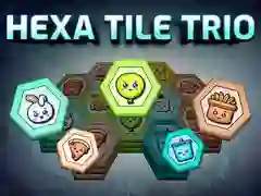Gra Trio heksagonalnych płytek w Internecie Gra Trio heksagonalnych płytek w Internecie