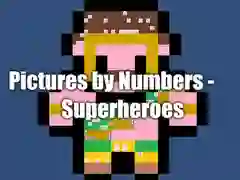 Gra Obrazki po Numerach - Superbohaterowie w Internecie Gra Obrazki po Numerach - Superbohaterowie w Internecie