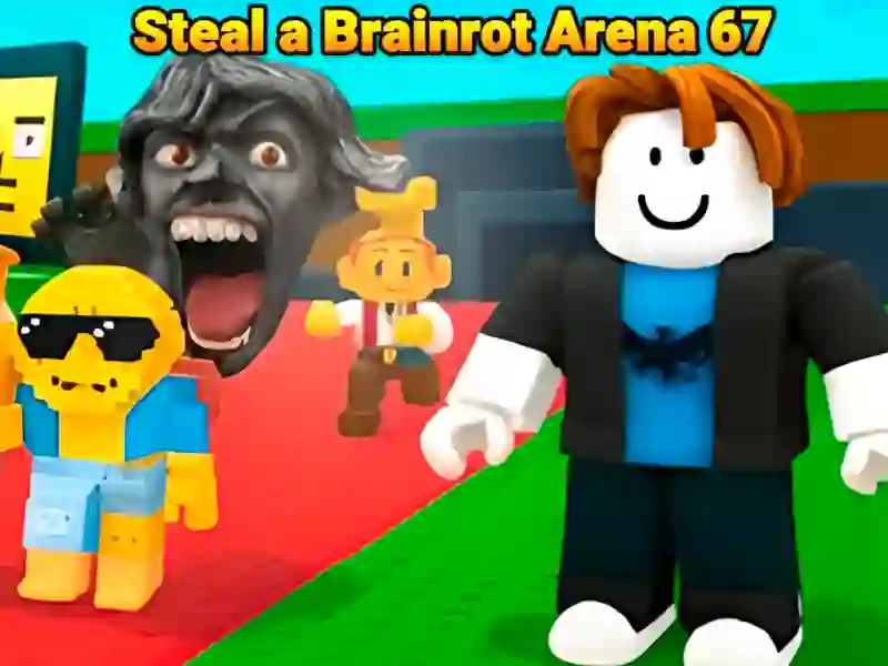 Gra Ukradnij Brainrot: Arena 67 w Internecie