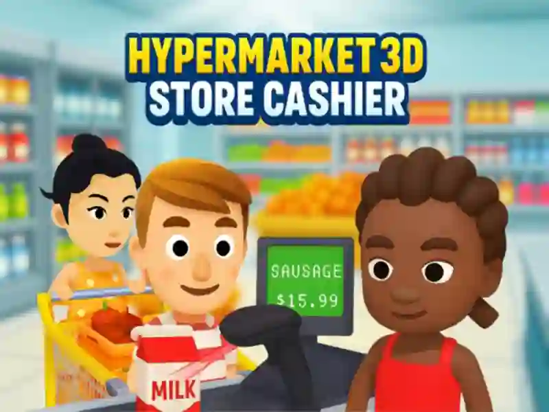 Gra Hipermarket 3D: Kasjer sklepu w Internecie