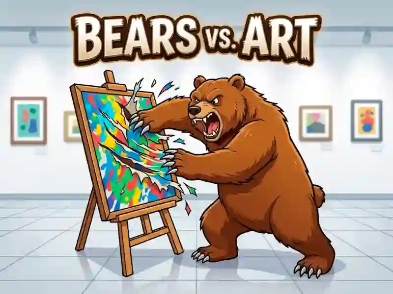 Gra Bears vs. Art w Internecie