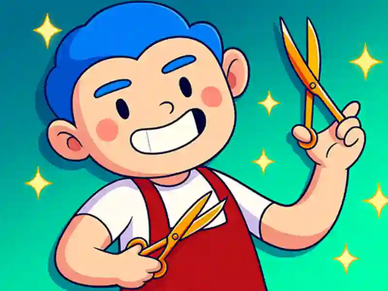 Gra Idle fryzjerski sklep w Internecie