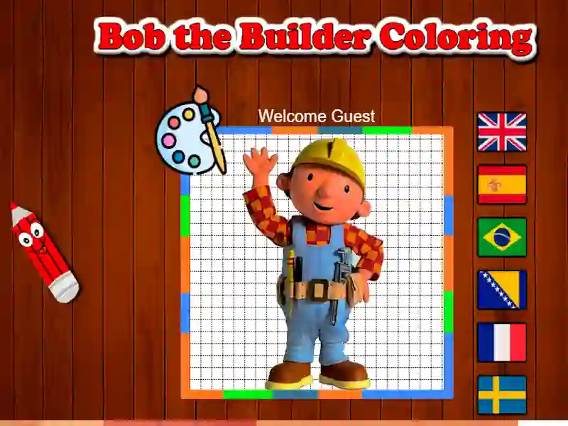 Gra Kolorowanie Bob Builder w Internecie Gra Kolorowanie Bob Builder w Internecie