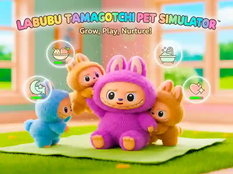 Gra Labubu: Symulator zwierzaka Tamagotchi w Internecie