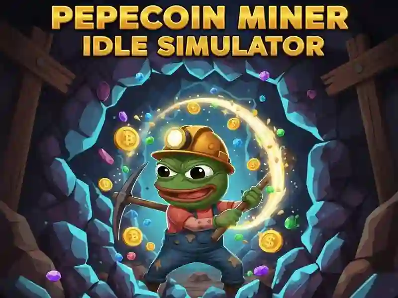 Gra Symulator górnika Pepecoin w Internecie