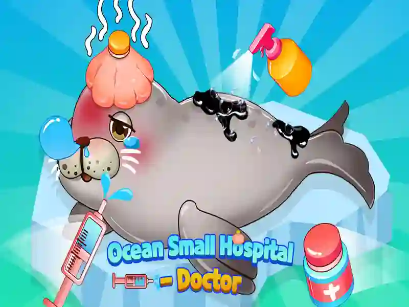 Gra Mały szpital w oceanie: lekarz w Internecie Gra Mały szpital w oceanie: lekarz w Internecie